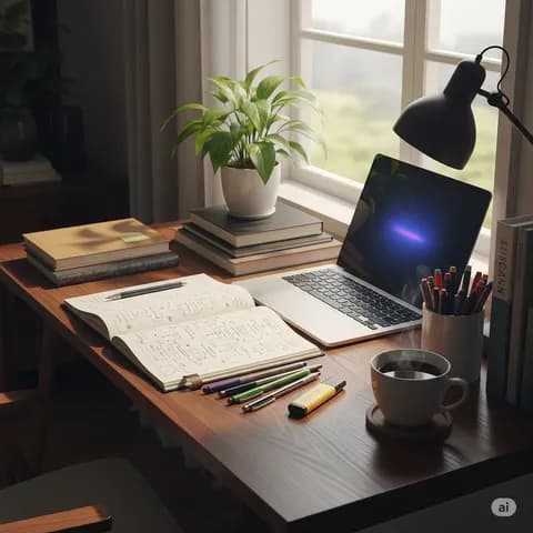 Escritorio de estudio